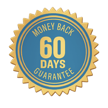 60-day money-back guarantee for customer satisfaction