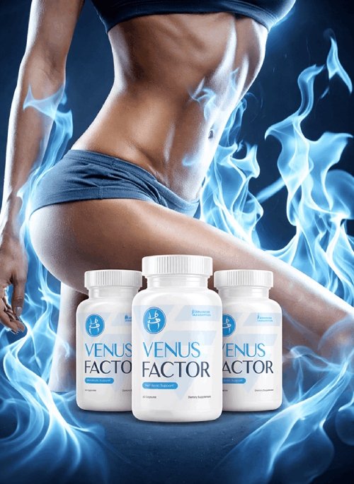 Venus Factor dietary supplement packaging for women’s weight support